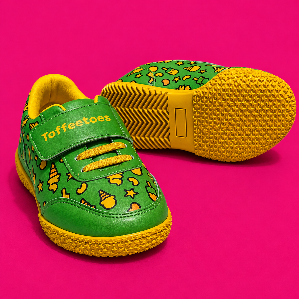 SugarRush Ice-cream Green Kids Sneakers