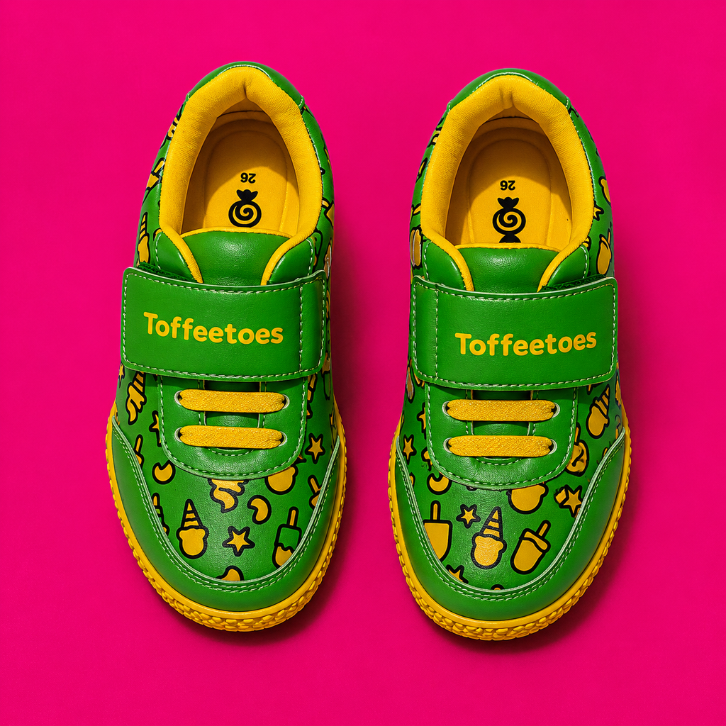 SugarRush Ice-cream Green Kids Sneakers