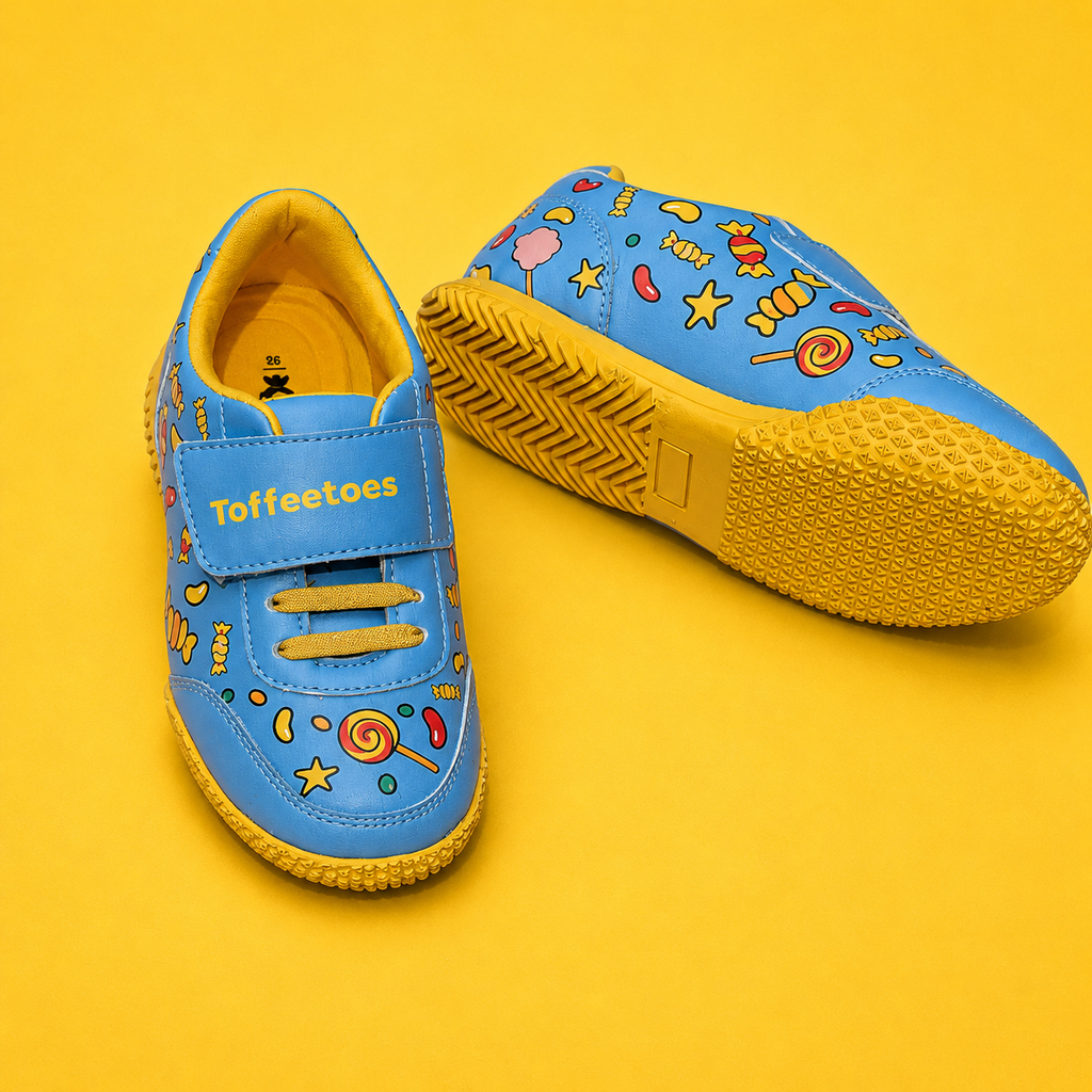 SugarRush Candy Blue Kids Sneakers