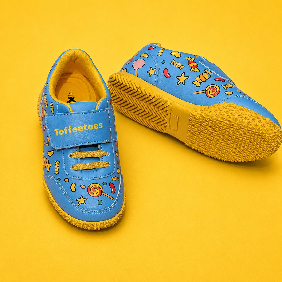 SugarRush Candy Blue Kids Sneakers