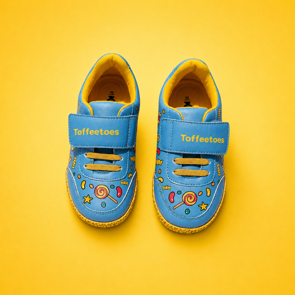 SugarRush Candy Blue Kids Sneakers