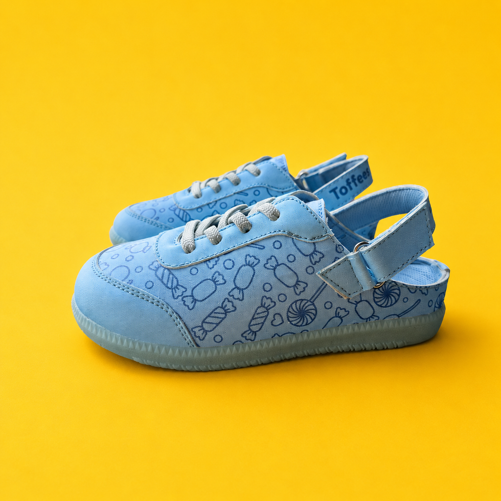 Play Mules Ocean Blue Kids Sandals