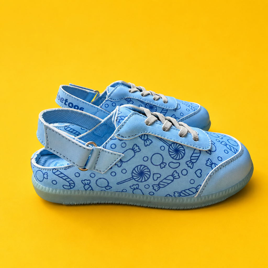 Play Mules Ocean Blue Kids Sandals