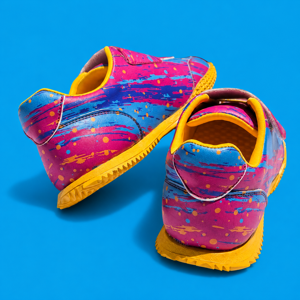 SugarRush Raspberry Pink Kids Sneakers